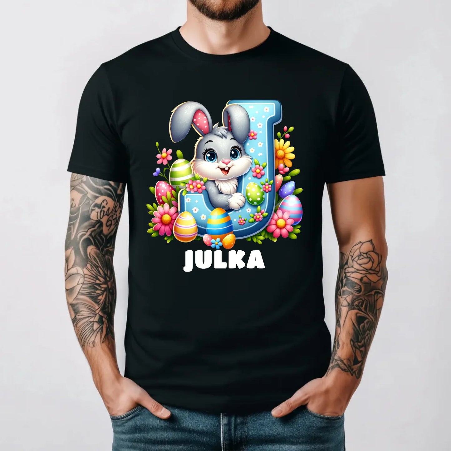 męska czarna