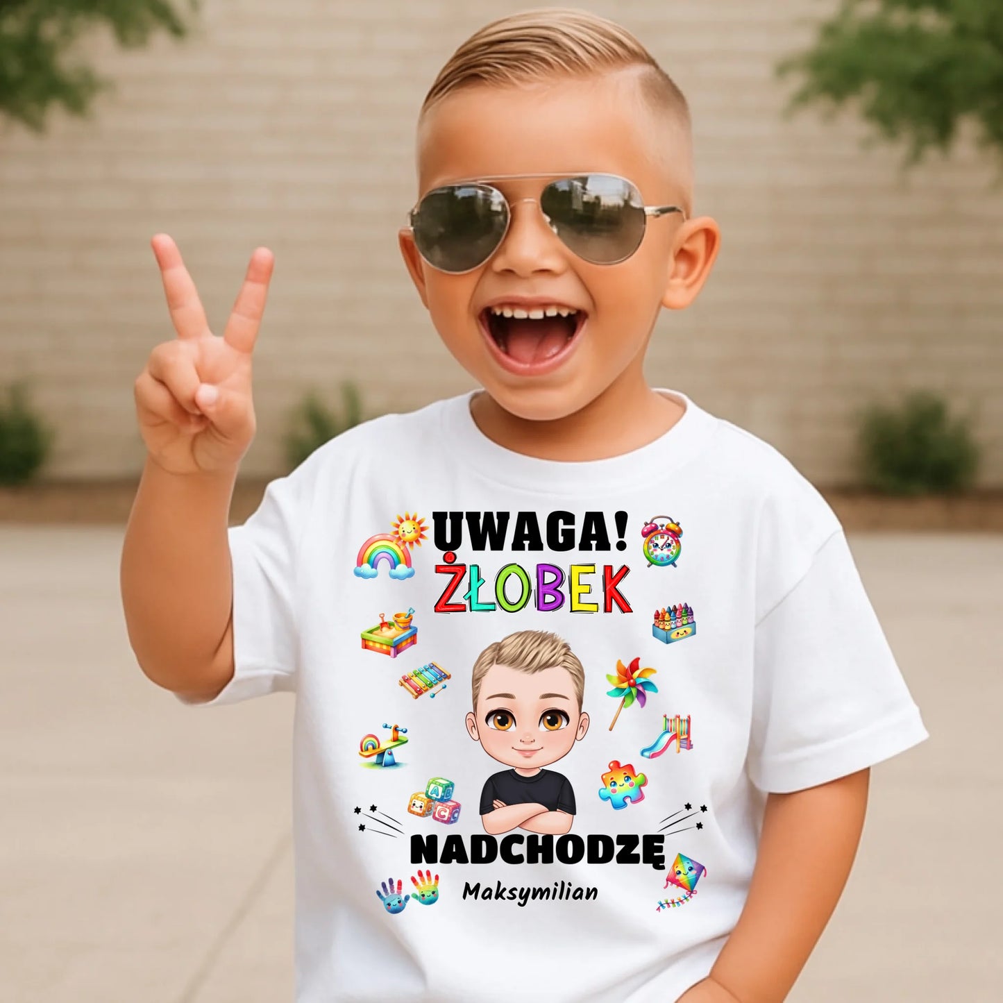 YouthWhiteTeeOutdoor7