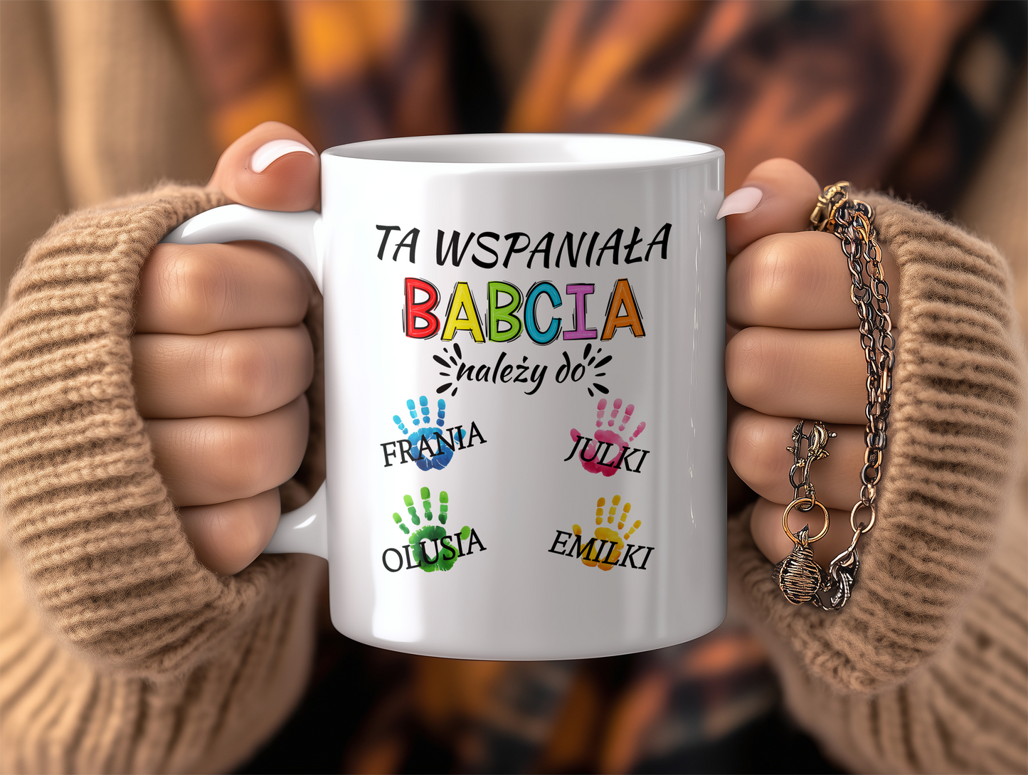 Kubek Personalizowany Dzień Babci i Dziadka (Różne Wzory) KDZ105