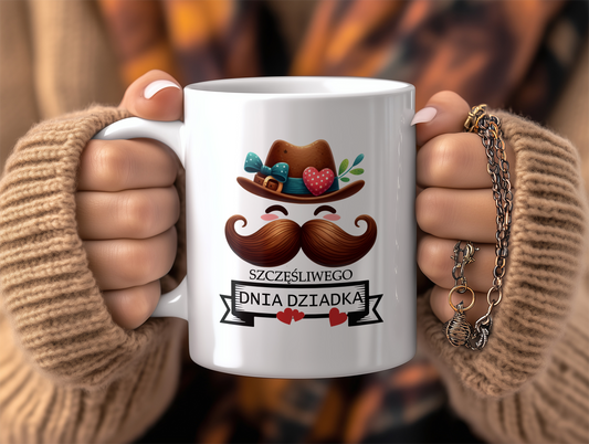 Kubek Personalizowany Dzień Babci i Dziadka (Różne Wzory) KDZ202