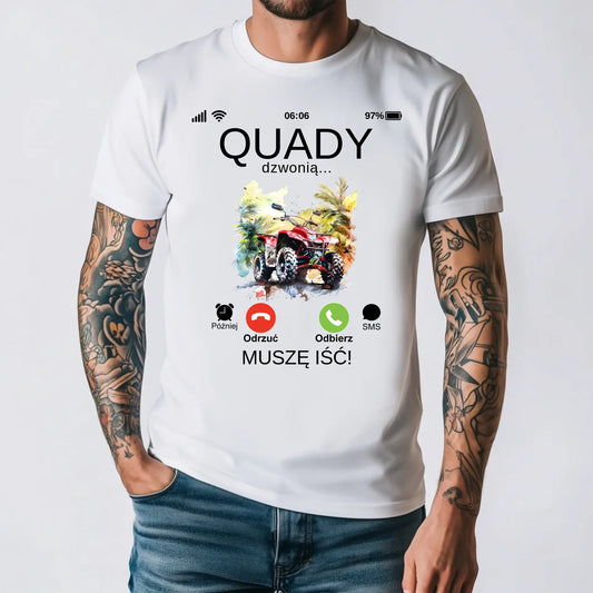 męska biała