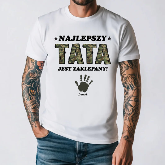 męska biała